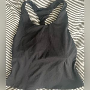 Old navy long line sports bra tank (with built in bra) XS